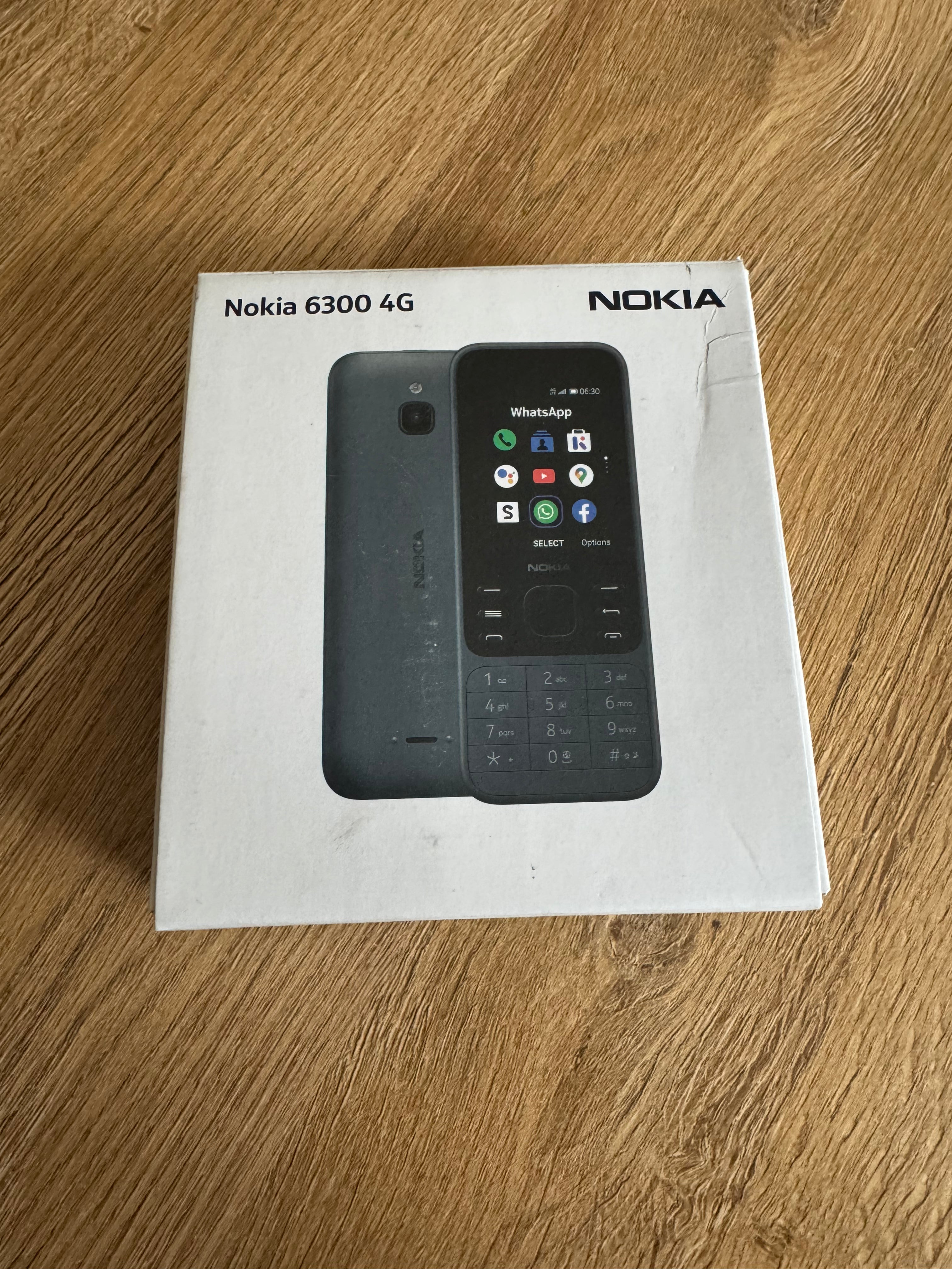 Nokia 6300 4G-4GB (Dual SIM) 100% Original! New!