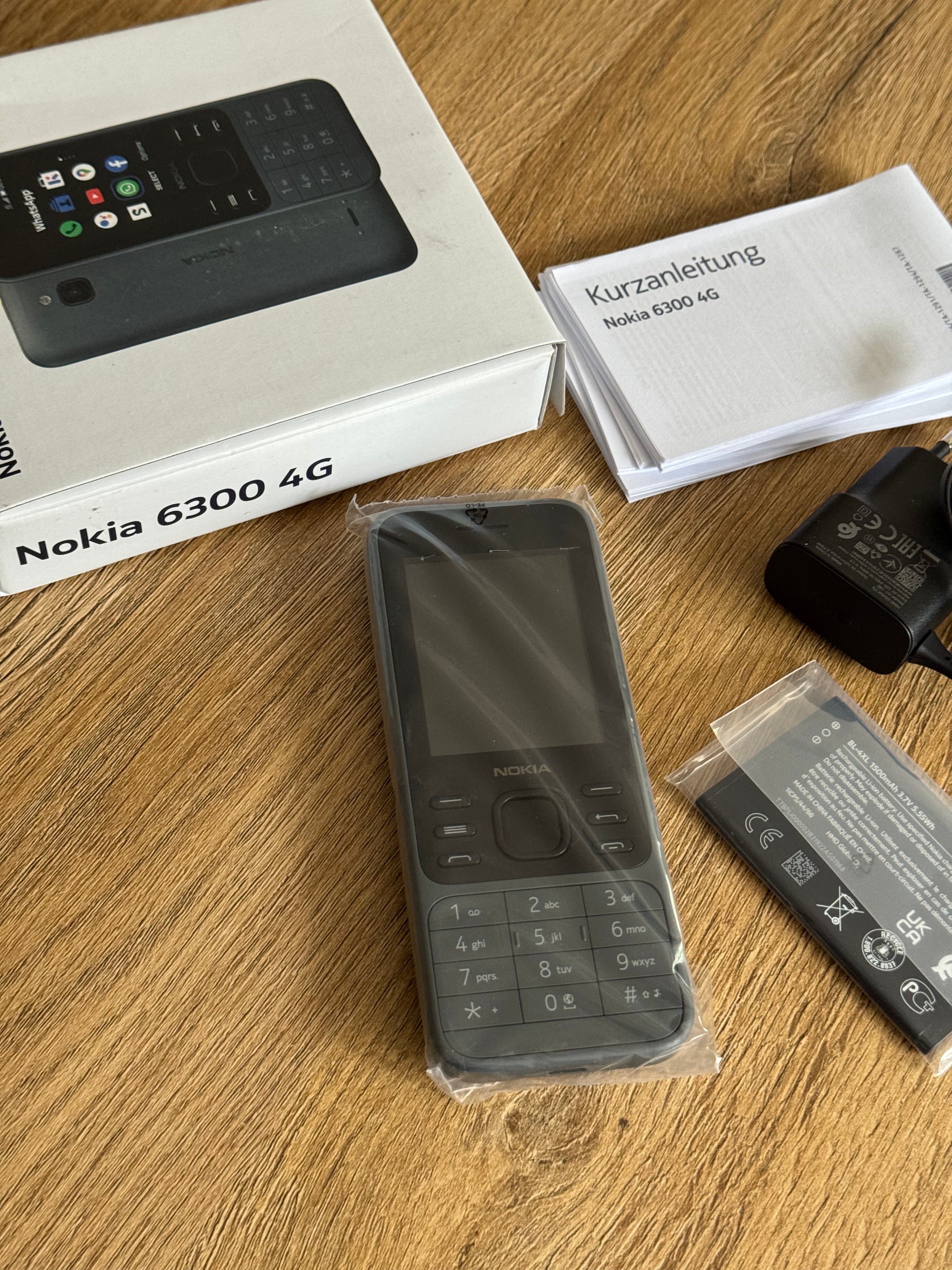Nokia 6300 4G-4GB (Dual SIM) 100% Original! New!